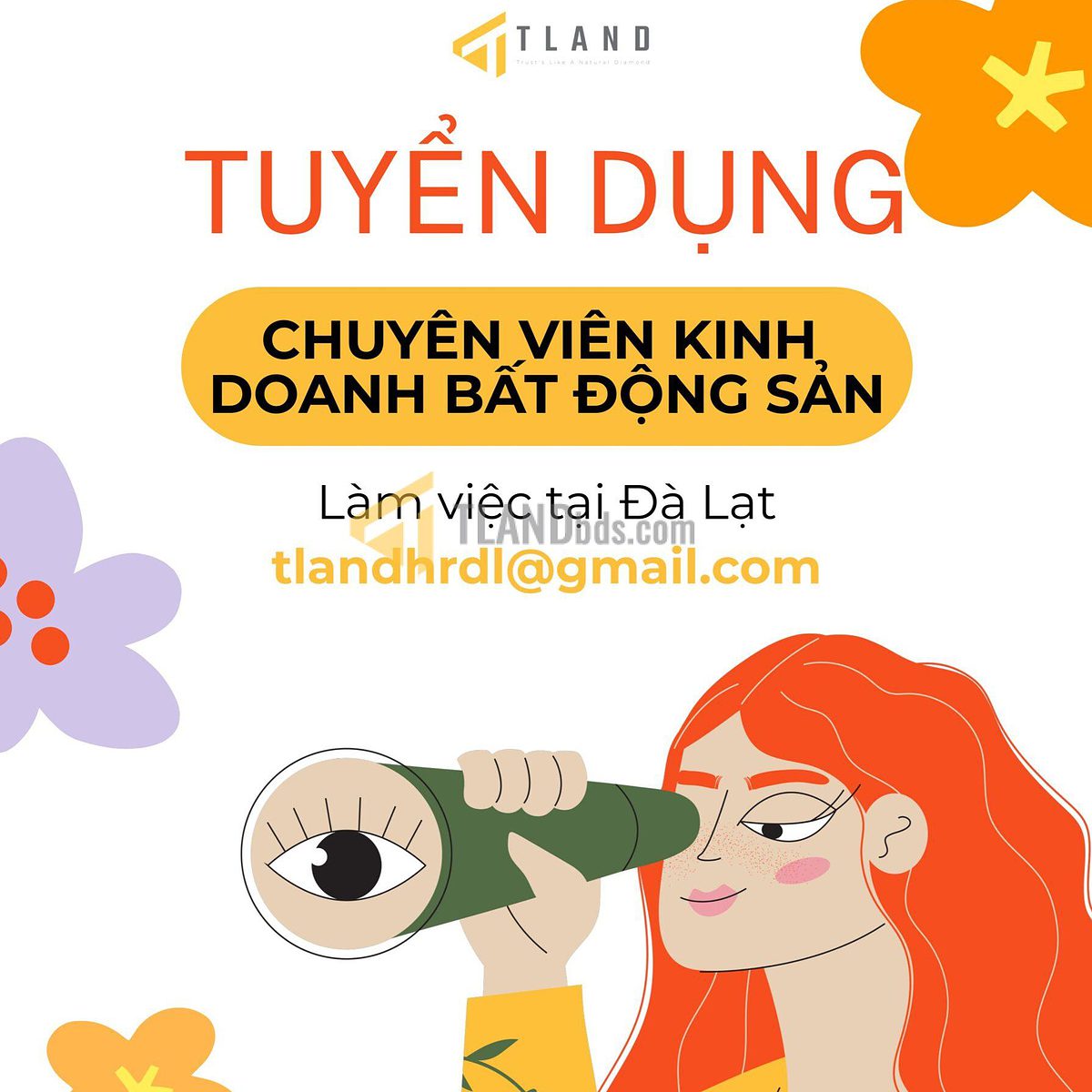 KHỞI ĐỘNG ĐỢT TUYỂN DỤNG MỚI TẠI TLAND - ĐÀ LẠT